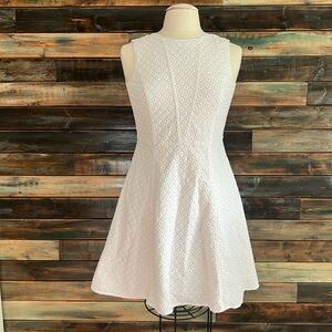 Cynthia Rowley 4 white eyelet dress EUC summer